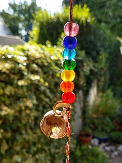 Glockenschnur 4 Glocken Regenbogen 