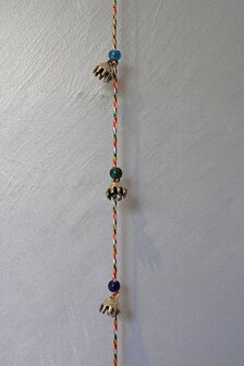 Glockenschnur Glaskugeln mittel (17mm)