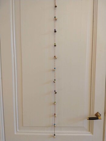 Glockenschnur Glaskugeln mittel (17mm)