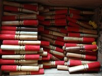 Schlägel Holz - Leder winzig  Ø 20mm  (N)