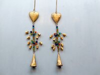 Glockenschnur eiserne Glocken Herz Glockenschnur eiserne Glocken Herz