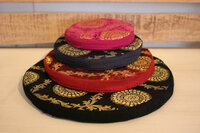 Klangschalen Kissen Ø12 cm Brokat